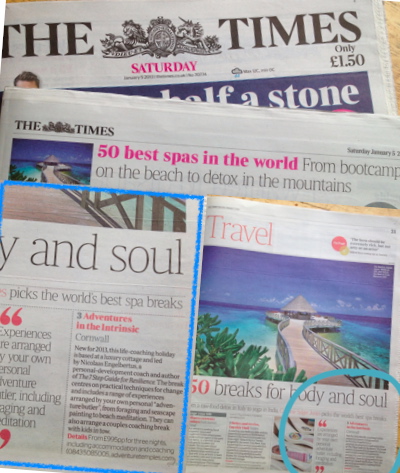 Front Page Saturday Times Travel